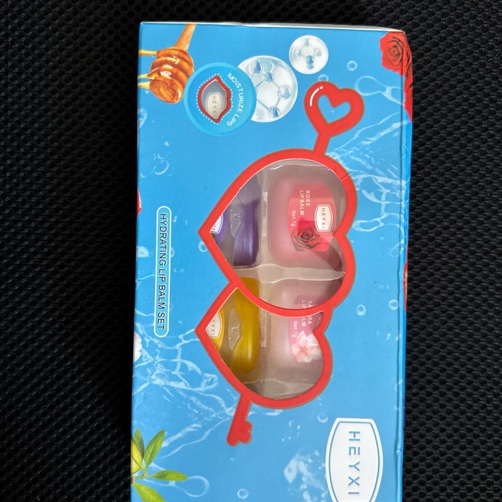 Hexi Lip Balm Set - Multicolor
